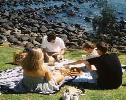 She loves to go on a picnic and hang out with friends.